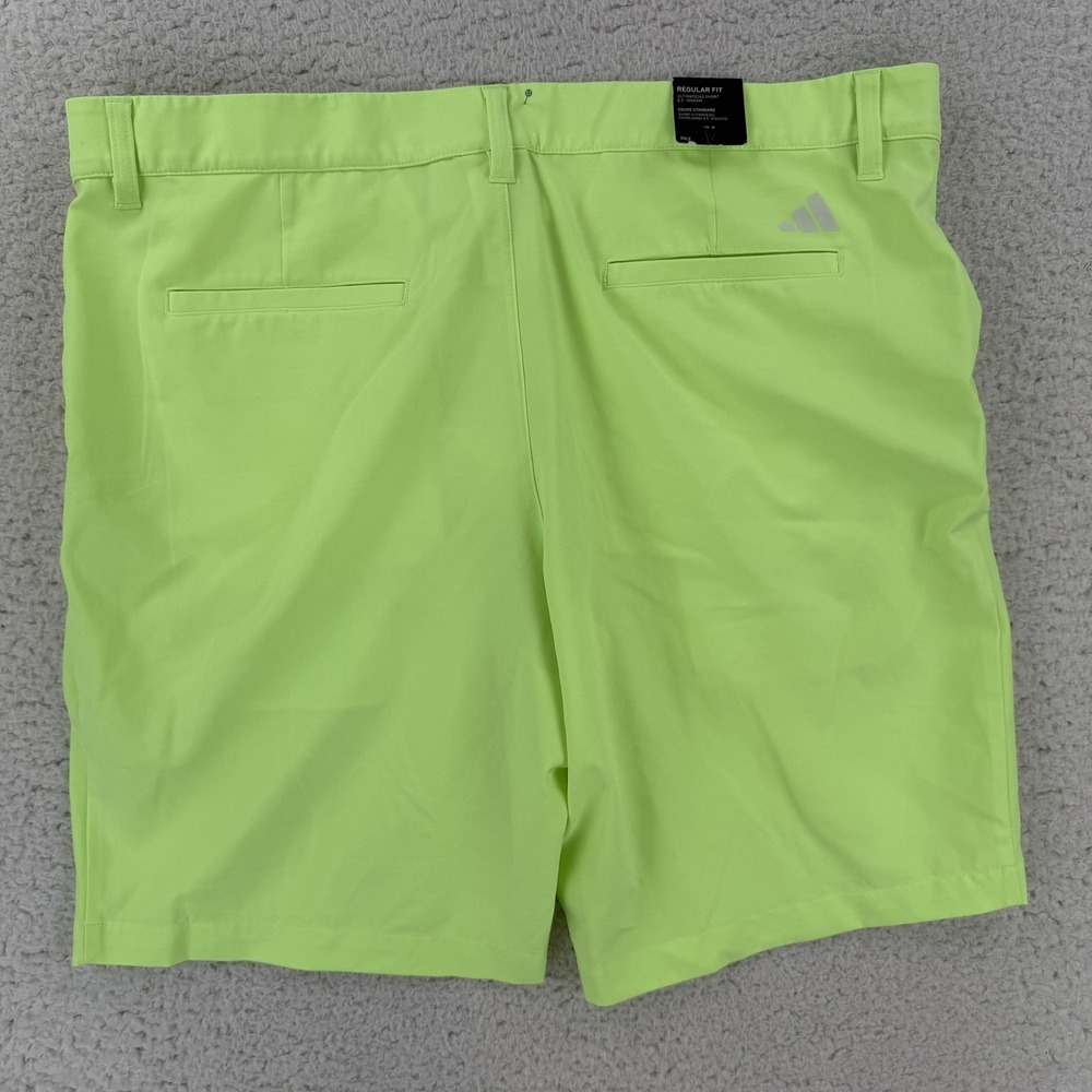 Adidas Shorts Mens 36 Green Ultimate365 Microfiber Chino Golf IN2465 NWT - Picture 2 of 9